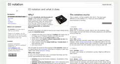 Desktop Screenshot of djnotation.org